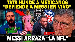 🔴Messi DEMUELE quotÁlvaro Moralesquot quotEl Argentino SUPERA la NFLquot DT del New England ALUCINA a MESSI [upl. by Arenat]