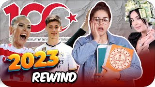 2 DAKİKADA 2023 Neler Yaşadık❓2023rewind [upl. by Amisoc]