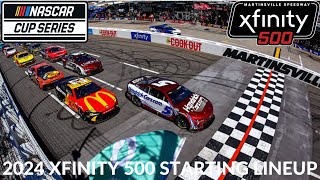 2024 Xfinity 500 Starting Lineup [upl. by Renae]