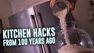 100YearOld Kitchen Hacks You Can Use Today [upl. by Ardnuaet918]