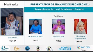 Colloque FAUEFAO 2023  Présentation de travaux 1 [upl. by Licko]