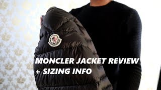 Moncler Daniel Jacket Review and Moncler Sizing Info [upl. by Kcirred]