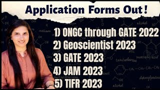 ONGC Recruitment 2022 Geoscientist Recruitment 2023 TIFR 2023 GATE 2023 JAM 2023 Apply Now [upl. by Lavery]