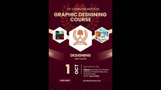 Best Graphic Designing course in Rawalpindi amp Islamabad [upl. by Anselmi186]