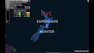 🌍Live Earthquake Alerts🚨 USGS GEONET SCSN OKU  RealTime  Earthquake SolarFlare🌍 [upl. by Madelene361]