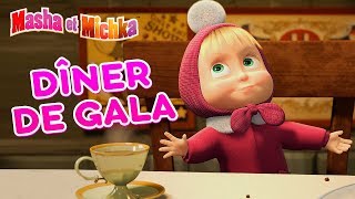 Masha et Michka 🎃🍓🐼🥣 Dîner de gala🥣🐼🍓🎃 [upl. by Huskey]