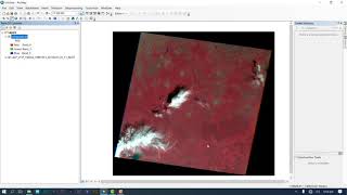 how to pan sharp landsat imagery using arcgis [upl. by Bowerman]