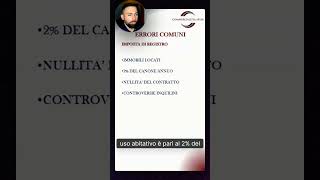 REGISTRAZIONE CONTRATTI DI LOCAZIONE [upl. by Jovita]