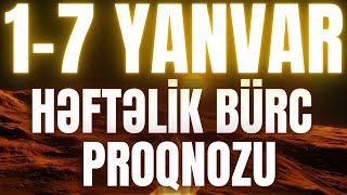 Həftəlik Bürc Proqnozu 17 YANVAR 2024  Səsli  heftelikburcler burc [upl. by Hoffer]