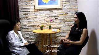 Simulação primeira entrevista clínica  curso psicologia [upl. by Leanahtan]