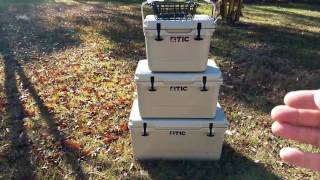 Rtic 20 45 65 coolers quick review [upl. by Anayd]