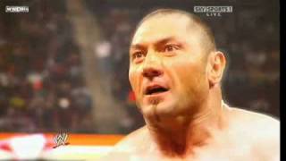 Triple H Batista Shane VS Legacy Backlash promo [upl. by Anai]