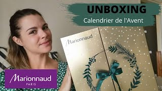 UNBOXING Calendrier de lAvent MARIONNAUD [upl. by Leiruh518]