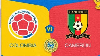 COLOMBIA 1 VS 0 CAMERÚN  MUNDIAL FEMENINO SUD 20 2024 [upl. by Navek797]