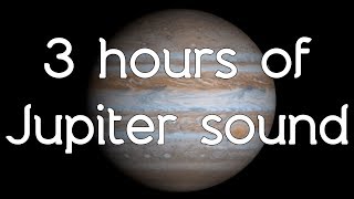 🎧 Jupiter Sound in high quality white noise ASMR  Space sounds  Connect to the universe [upl. by Akoek]