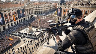 A Special Agent is sent to protect the US president in Spain and he never misses a shot [upl. by Annerb]