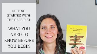 Getting Started with the GAPS Diet What You Need to Know Before You Begin  Bumblebee Apothecary [upl. by Ayotel]