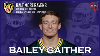 BALTIMORE RAVENS Bailey Gaither ᴴᴰ [upl. by Nihcas]