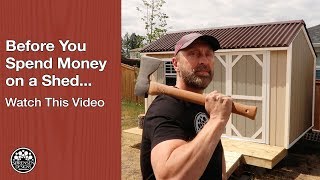 Before You Spend Money on A Shed…Watch This Video [upl. by Tait]