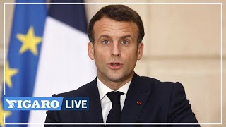 🔴 Confinement fermetures décoles vaccins TOUTES LES ANNONCES dEmmanuel Macron [upl. by Nikita]