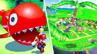 Super Mario Sunshine  Course 7 Pianta Village  No Damage 100 Walkthrough [upl. by Al]