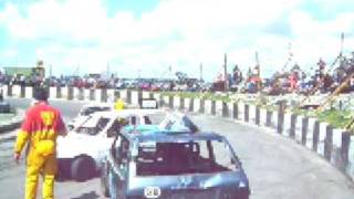 Metro Banger Racing at Warton Raceway heat one 080707 [upl. by Llednahc]