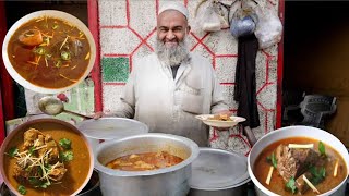 best nihari gujranwala  street food gujranwala  food street with zeeshan [upl. by Aitercul921]