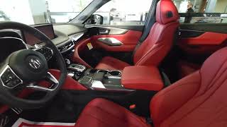 MDX Type S Advance in Liquid Carbon Metallic with Red Interior Walkthrough Tutorial [upl. by Joo]