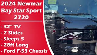 2024 Newmar Bay Star Sport 2720 [upl. by Atinwahs]