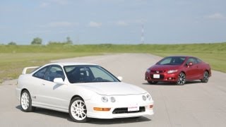 2013 Honda Civic Si vs 1998 Acura Integra Type R [upl. by Magavern959]