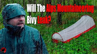 Will This 120 quotStealthquot Bivy Tent Leak  Alps Mountaineering Stealth 1 Bivy Tent Rain Test [upl. by Ppilihp]