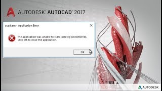 autocadexe was Unable to start Correctly [upl. by Ordway906]