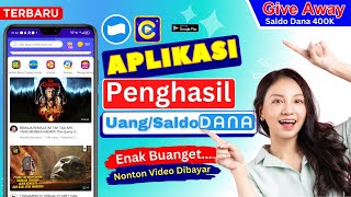 CC VIDEO  Aplikasi Penghasil Uang 2024 Terbukti Membayar  APK Penghasil Saldo DANA [upl. by Annaiviv845]