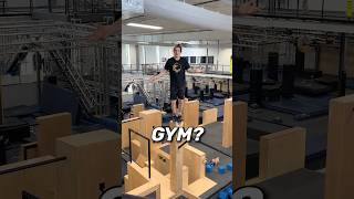 WHY DID I HELP BUILD A PARKOUR AND NINJA WARRIOR GYM 🤔 [upl. by Rollie]