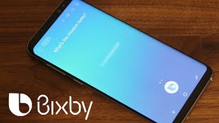 Full BIXBY Voice running on Samsung Galaxy S8 [upl. by Oatis]