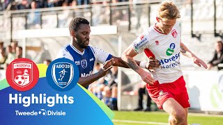 💥 Wie wint de KELDERKRAKER  Highlights vv Noordwijk  ADO20 [upl. by Jariv]