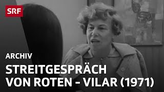 Streitgespräch Iris von Roten mit Esther Vilar 1971  Geschichte Feminismus  SRF Archiv [upl. by Imerej300]