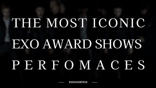 Top 7 EXO 엑소 AWARD PERFOMANCES [upl. by Ssitruc]