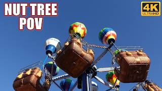 Nut Tree POV 4K 60FPS Edaville Family Theme Park Spinning Balloon Ride  NonCopyright [upl. by Rossuck]