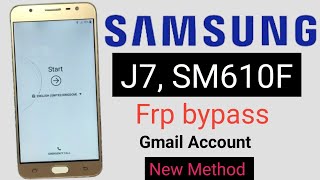 samsung j7 prime frp bypass  samsung sm610f frp lock [upl. by Eralcyram]