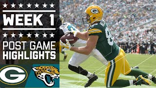 Packers vs Jaguars  NFL Week 1 Game Highlights [upl. by Aidyl]