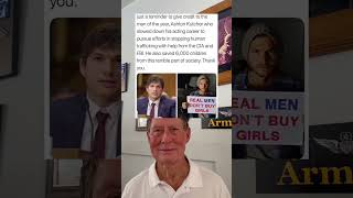 Ashton Kutcher Slowed Down His Acting Career To Stop Human Trafficking grandpa [upl. by Sonni456]