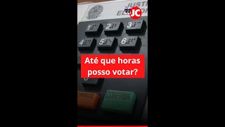 DATA e HORÁRIO das ELEIÇÕES 2022 qual dia e até que horas posso votar [upl. by Maggs]