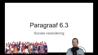 Havo 3 paragraaf 63 quotSociale veranderingquot [upl. by Baggott]