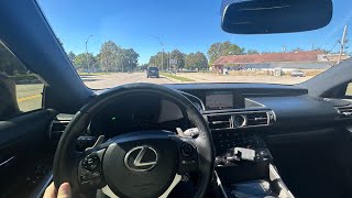 Get Behind The Wheel Of A 2014 Lexus IS250 F Sport  POV Drive [upl. by Pittman]