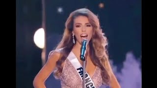 Miss Universe Screams FRANCE on Stage  France missuniverse scream [upl. by Ajile]