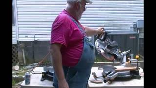 PawPaw Compares the 10 inch and 12 inch Compound Miter Saws from Harbor Freight 61971 61969 [upl. by Riffle696]