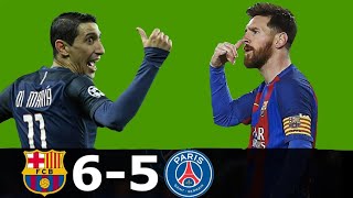 Barcelona vs PSG 65 agg  Greatest Comeback or Robbery 2017 [upl. by Tedi]