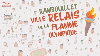 Rambouillet  ville relais de la flamme olympique [upl. by Enia]