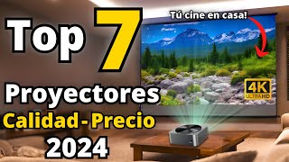 👉Los 7 Mejores Proyectores Calidad Precio de 2024 Baratos y Buenos✅ [upl. by Padraig]